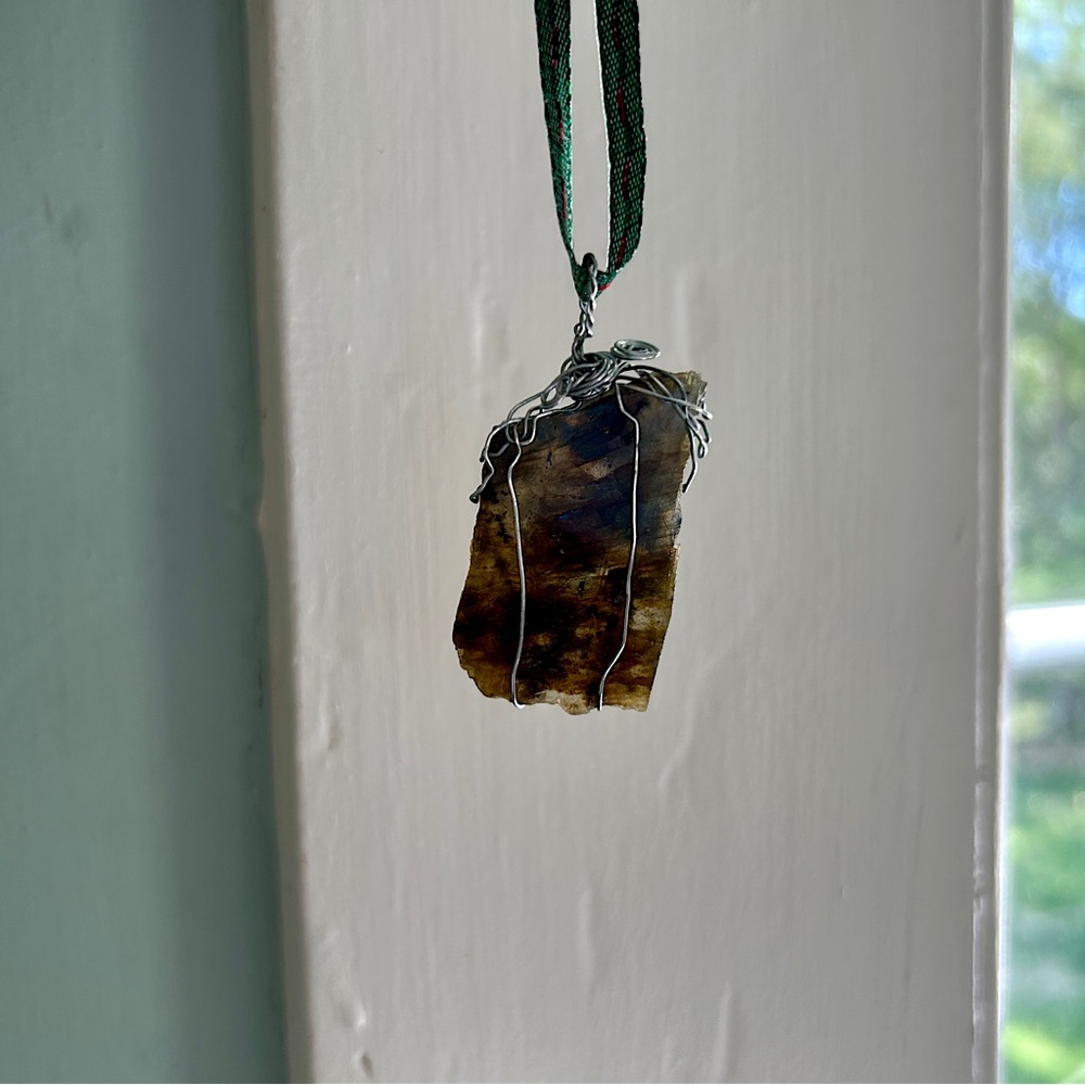 Labradorite - Wrapped Necklace